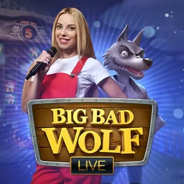 Big Bad Wolf Live logo – Live Shows by Playtech at b7 casino